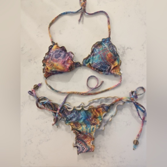 Multi-colored bikini - Picture 4 of 4